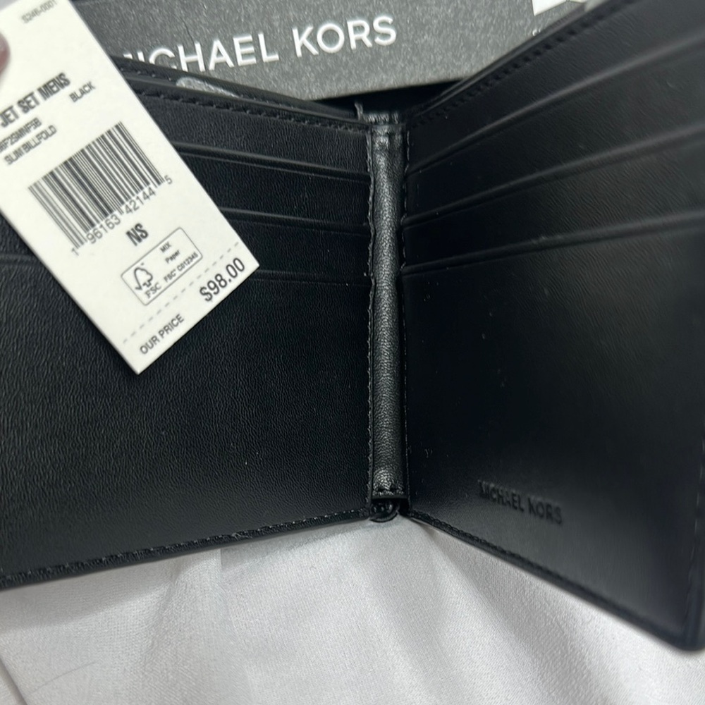 NWT Michael Kors jet set men’s Wallet - Picture 2 of 2